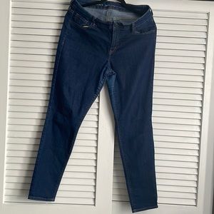 Dark blue skinny jeans